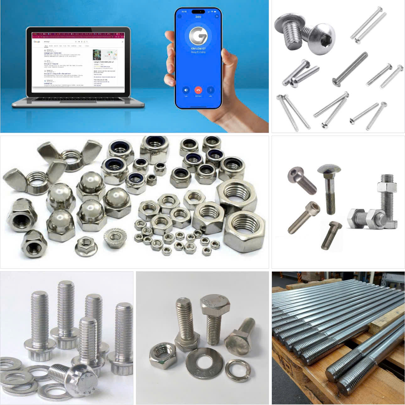 bu lông neo móng inox