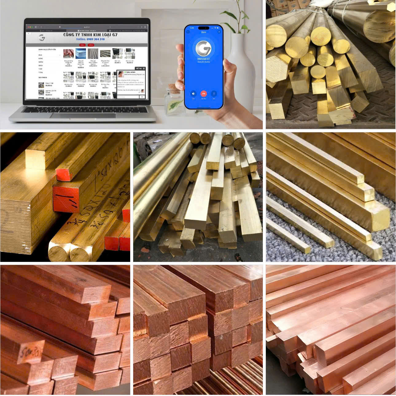 Vuông Đặc Đồng 25mm