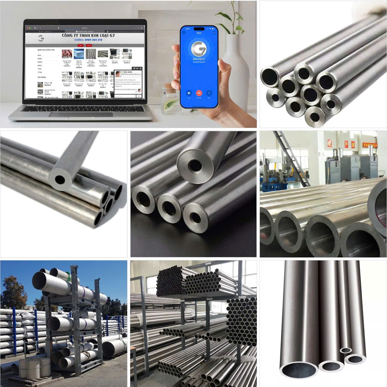 Ống Titan Grades 1