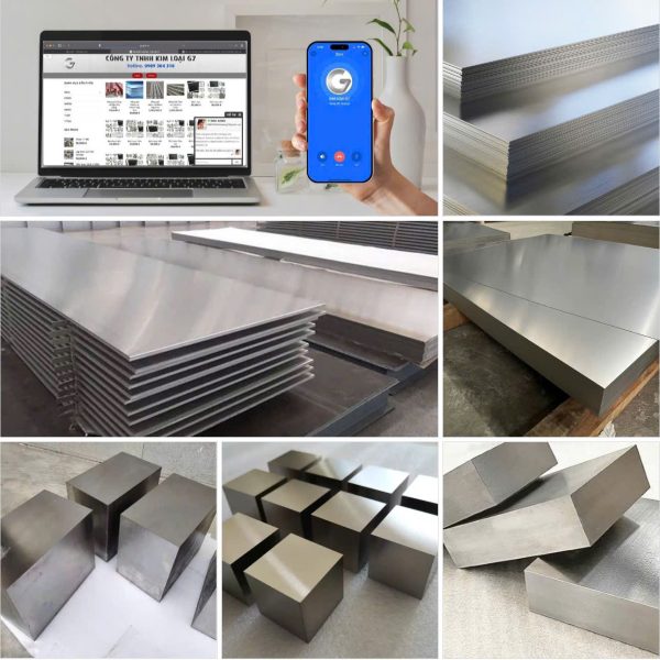 Tấm Titan Grades 3